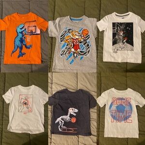 Boys Size X-Small Sports Tee Shirt Bundle